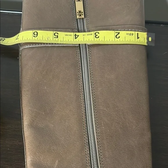 Tory Burch Tan Leather Riding Boots - Picture 16 of 16